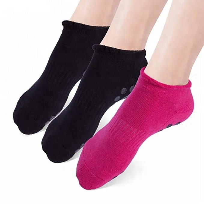 
CustomYoga Socks for Women Non-Slip Pilates Barre, Ballet, Dance Socks 