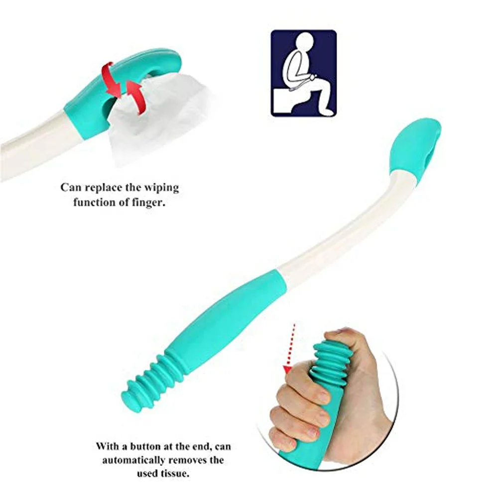 Long Reach  Self Assist Toilet Aid for Limited Mobility