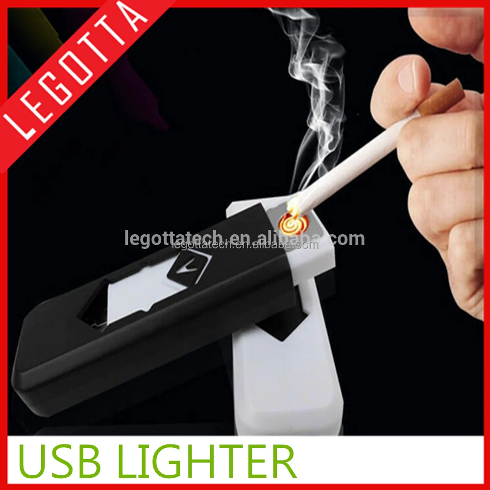 
Hot popular wholesale flameless USB rechargeable no gas lighter 
