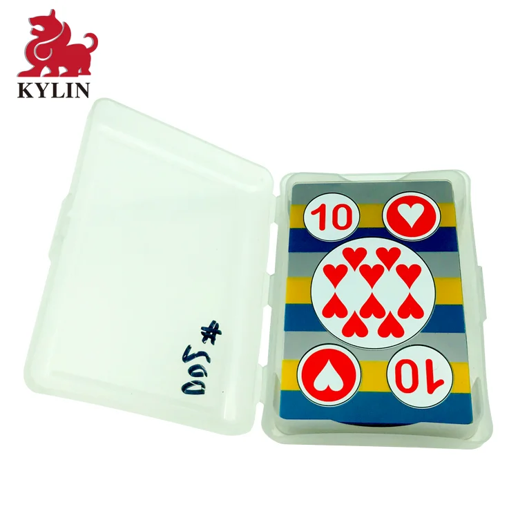 100% водонепроницаемые пластиковые игральные карты с чехлом, стандартный индекс-качественные карты для казино для черного Джека, румми, покера, волшебные реквизиты