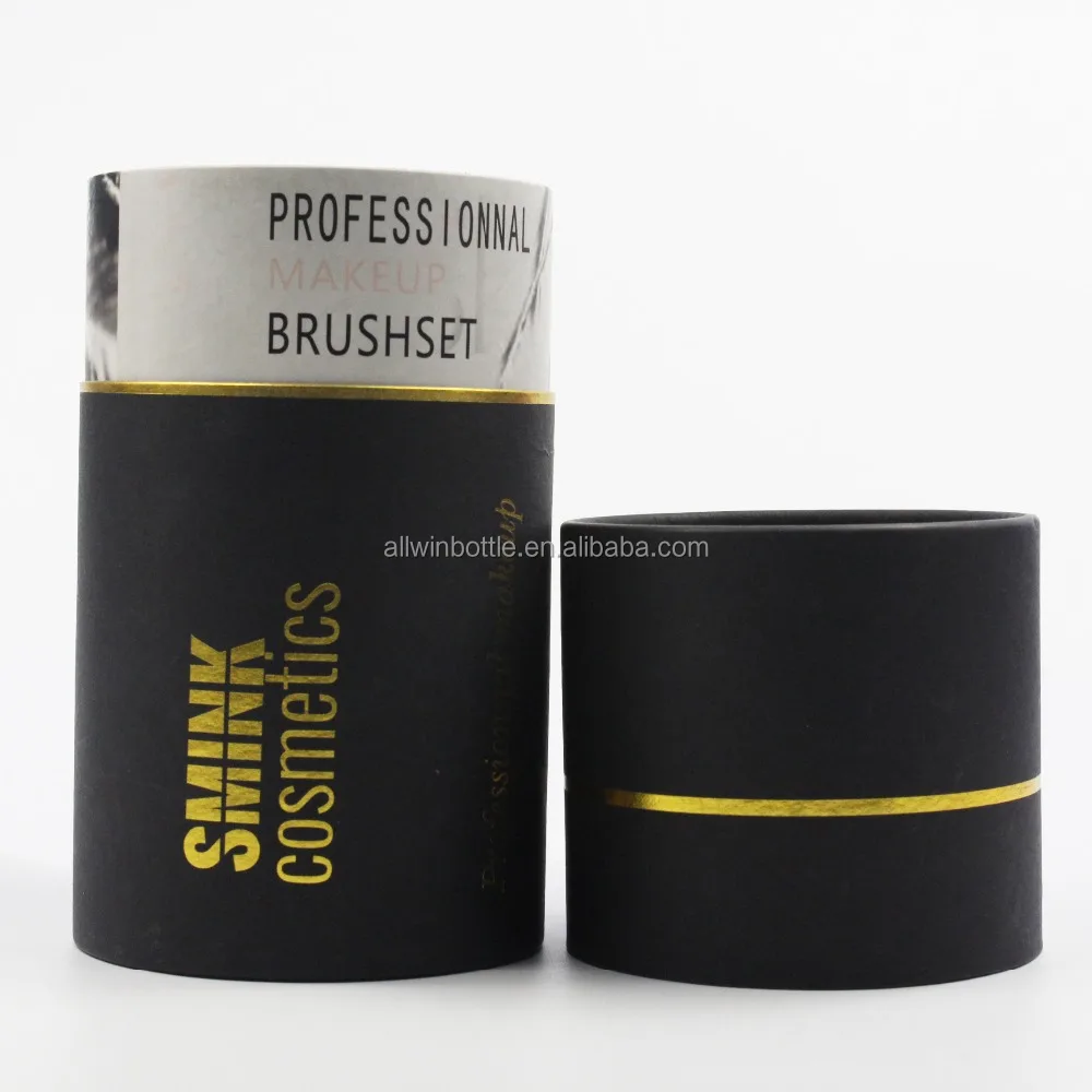 Decorative paper can paper tube box packing can luxury paper perfume box essential oil package