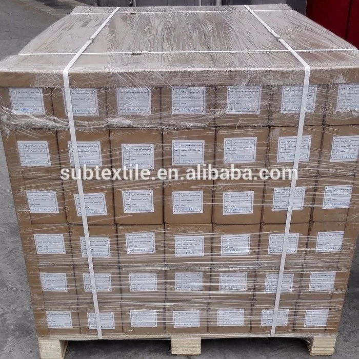 1.1m 0.9m 0.6m 1.6m width 80gsm sticky dye sublimation paper for sportswear and polyester