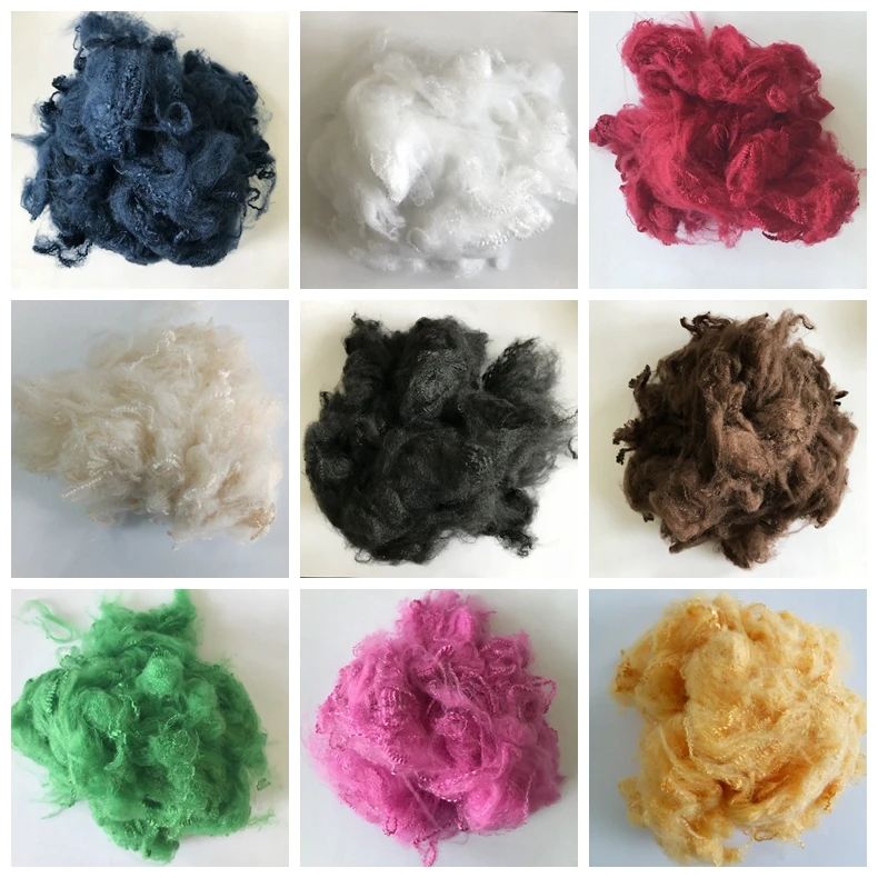 color polyester staple fiber