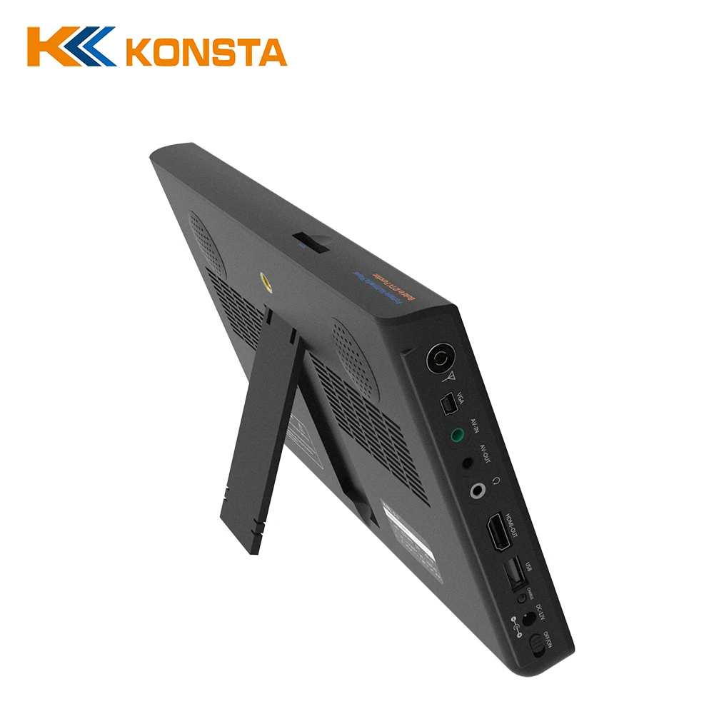 USB TF card slot 10 inch small 1080P mkv mov movie player Japan digital television isdb tv