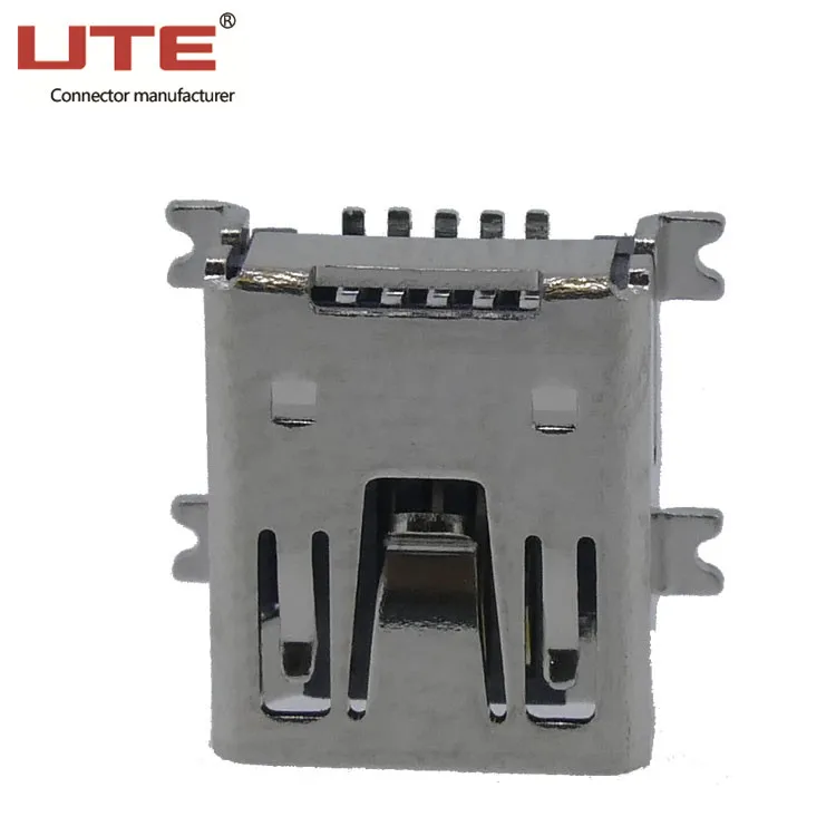 USB 2.0 USB 3.0 TYPE C 5P Female SMT AB Type MINI USB Connector