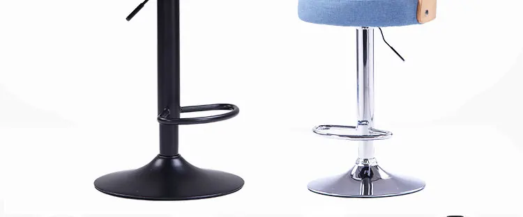 
Retro Hydraulic Lift Adjustable Padded Swivel Seat with Backrest 26 35 Dark Wood Finish Barstools 
