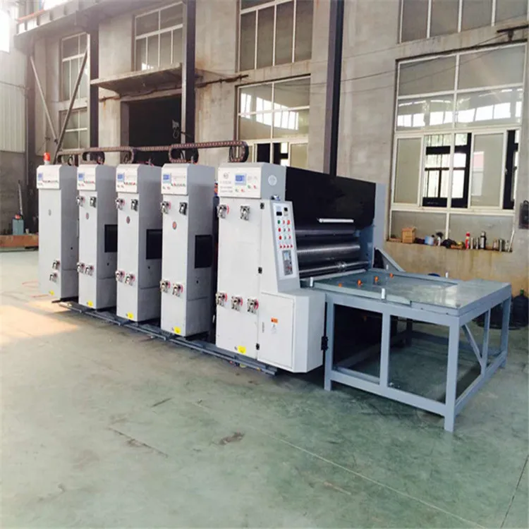 Multicolor Flexographic Ink Die Cutting Machine/Carton Manufacturing Machine