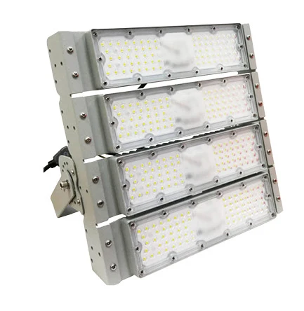 
high power metal housing outdoor IP65 50w 100w 200W 300W 400W 500W modular luminaire led floodlight 