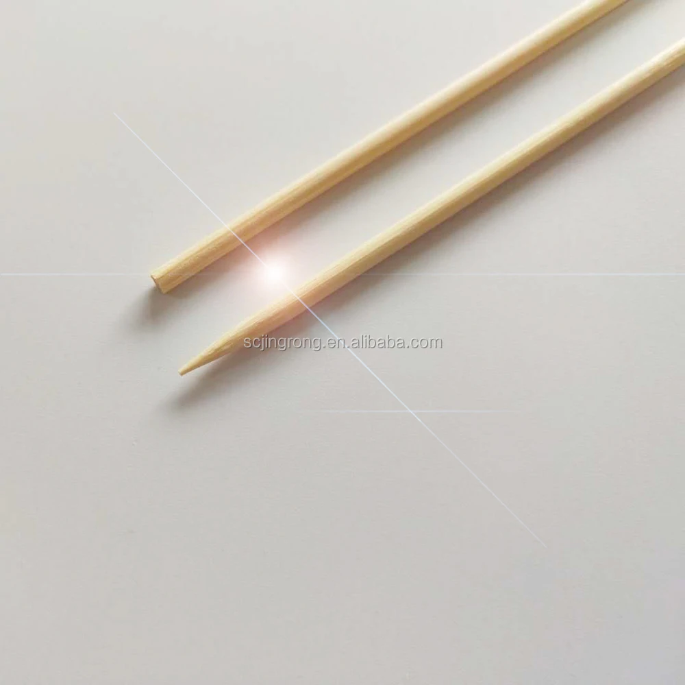 
bamboo sticks bamboo skewers food grade round barbeque skewers 