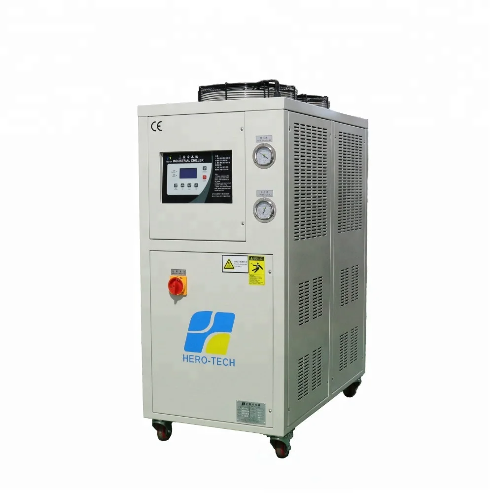 Oil chiller 5hp stable shaft tube & hydraulic oil chiller
