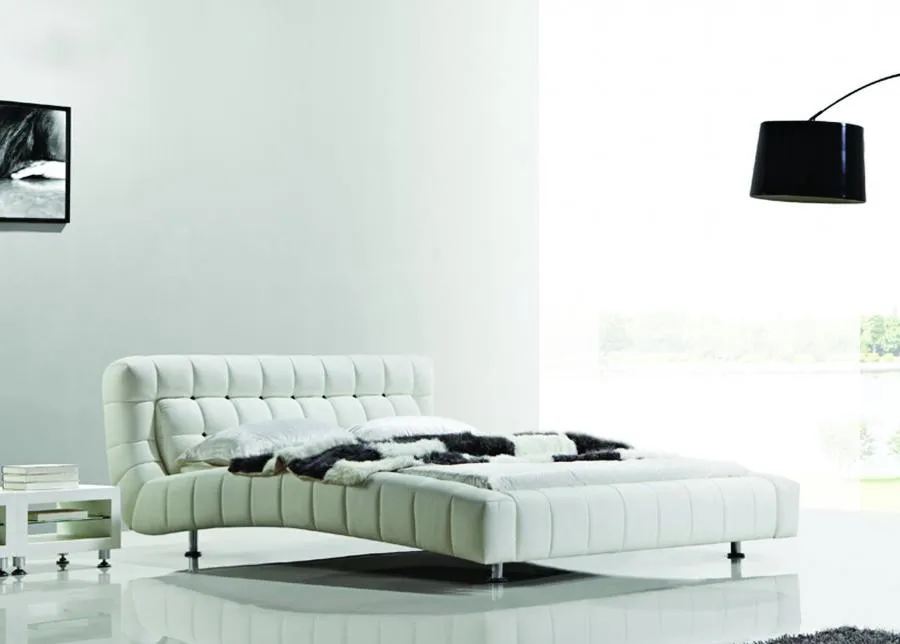 Современной Искусственной кожи PU рамка кровати мебель для спальни Программное Обеспечение кровати Итальянский Стиль
