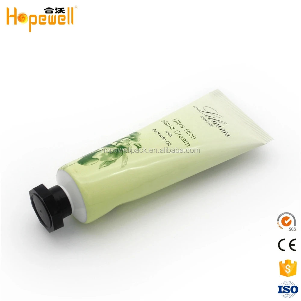 
Wholesale empty glossy soft sunscreen cream packaging tubes cosmetic aluminum laminated tube 