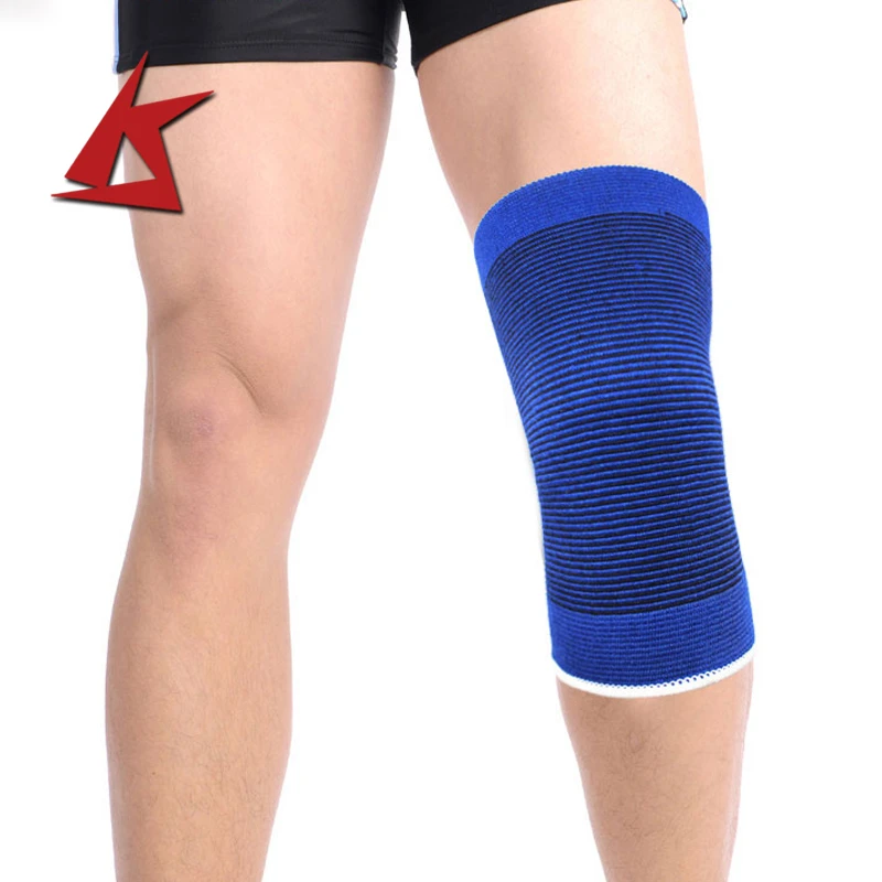 KS-381#High quality cotton knee wraps brace knee support sleeve