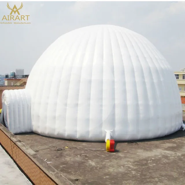 advertising inflatable High quality waterproof inflatable dome igloo tent,trade show tent for advertising