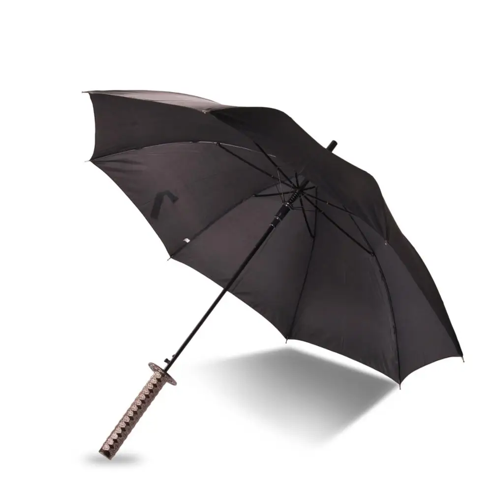 High quality custom unique sword handle shaped umbrella japanese katana umbrella