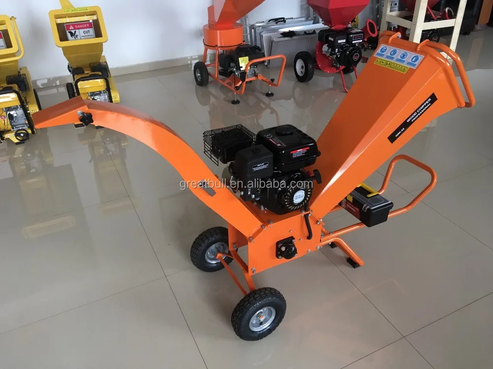  Бензиновый 4-тактный садовый Шредер измельчитель 9hp деревянный chipper