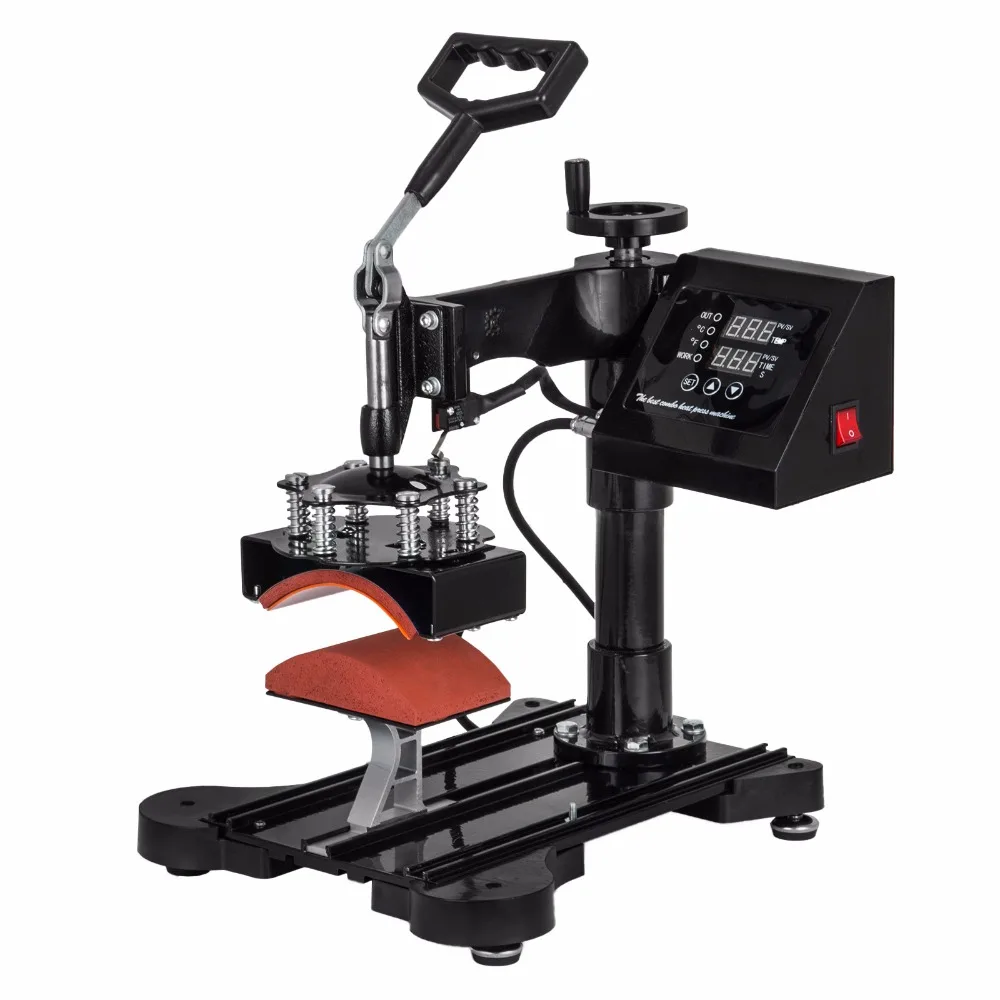 
6 in 1 Digital Heat Press Machine Multifunctional Transfer Sublimation for T-Shirt Mug Cup Hat Cap 15