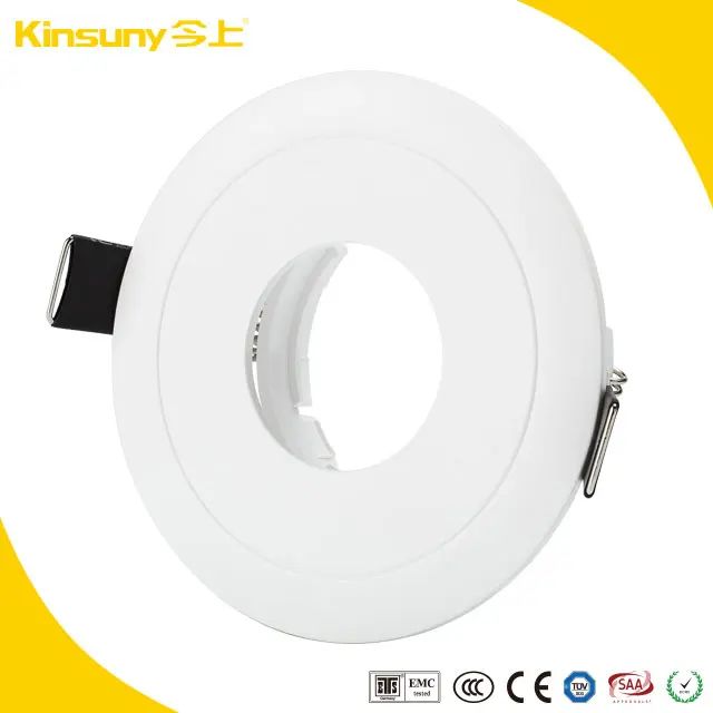 
Adjustable led light housing MR16 GU10 recessed ceiling light fitting downlight frame 