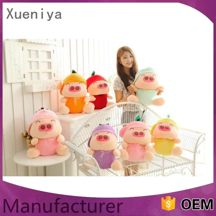 Большой милый поросенок, фаршированный плюшевые игрушки розовая свинья для подруги