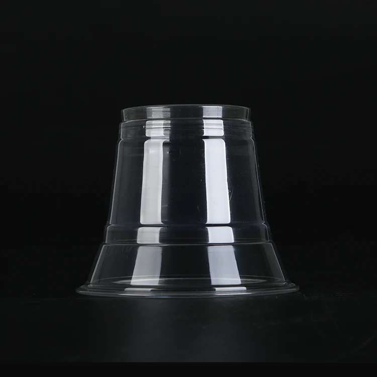 9oz  Biodegradable  PLA  Custom Logo  Ice Cream Cup With Lid for custom