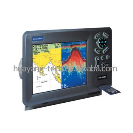 Matsutec marine echo depth sounder with GPS chartplotter