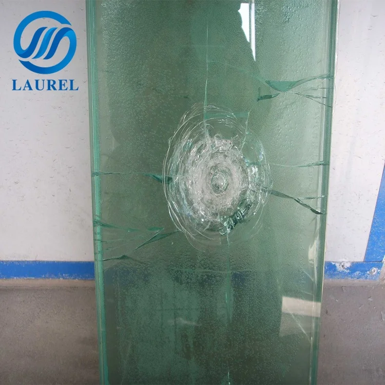 High quality Bullet Proof Glass tempered laminated glass price
