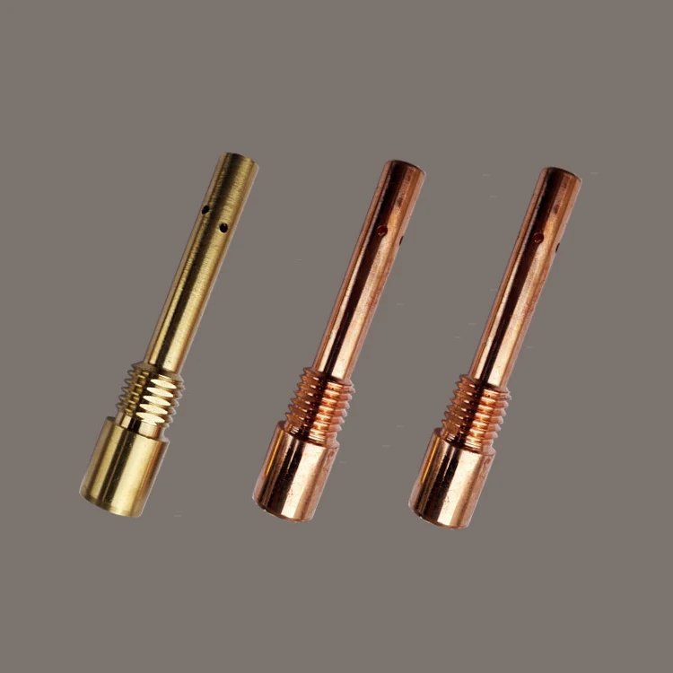 China manufacturer MIG Welding Accessory Brass CO2 200A 350A welding copper contact tips holder