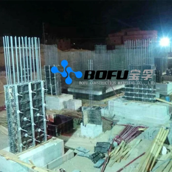 BOFU plastic concrete formwork for column