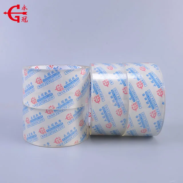 Wholesale Self Adhesive Sealing Tape Logo Printed Colorful BOPP Packing Tape