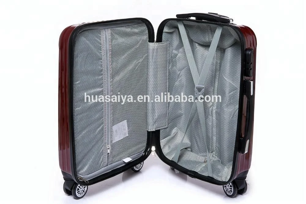 40X20X55CM cabin size European pilot luggage trolley suitcase