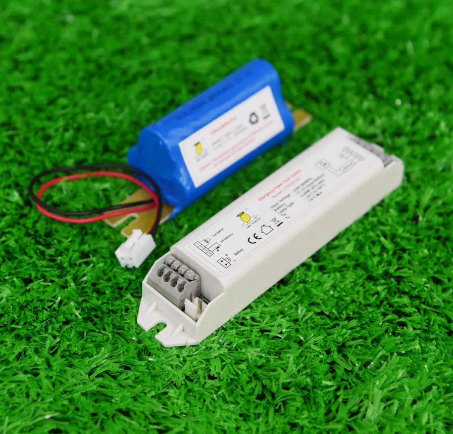 
led emergency lighting module for 5-20W LED light including ermgency converter and Li-ion battery 