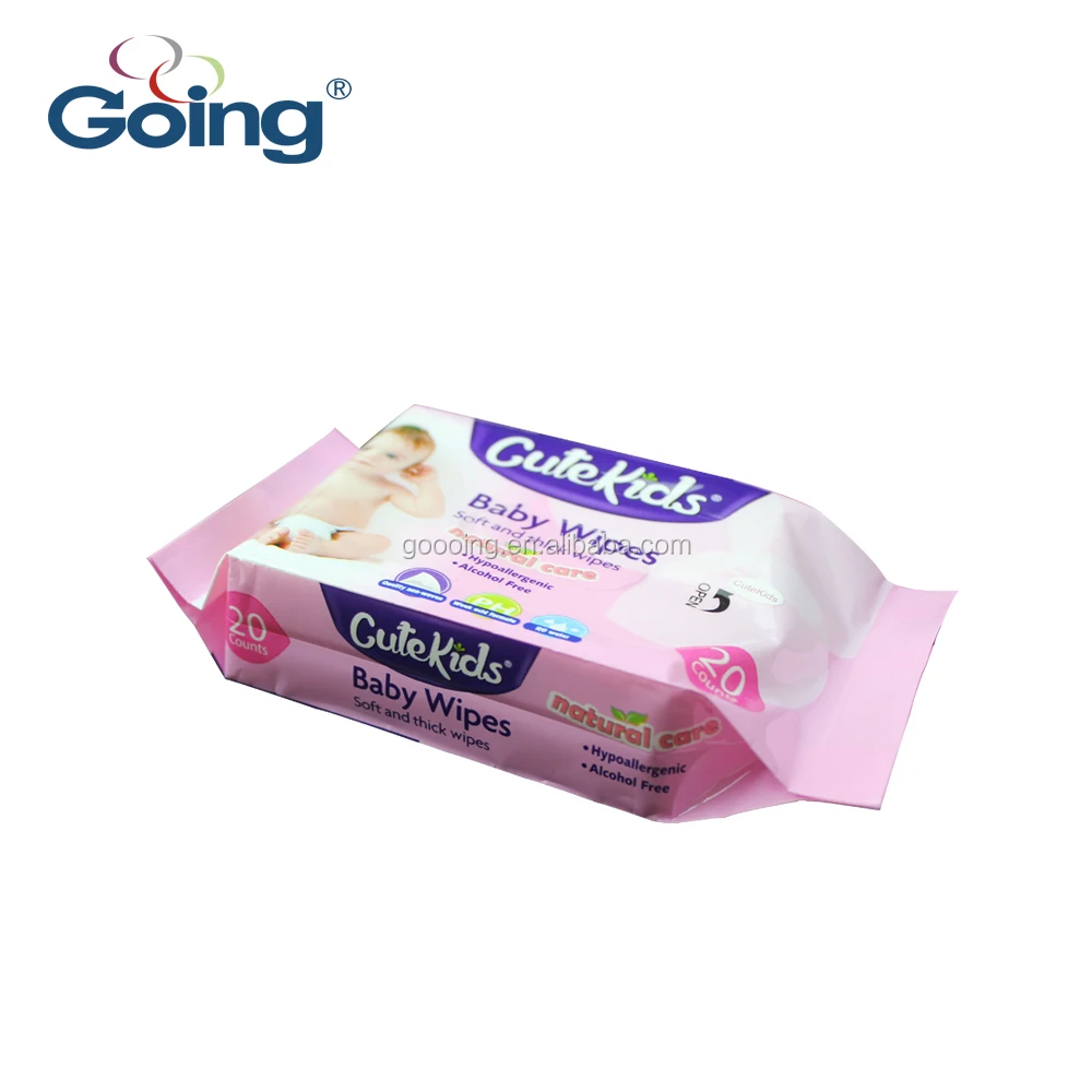Popular baby cleaning wet tissue gygiene soft wet napkin economic packing 80s wet wipes top quality