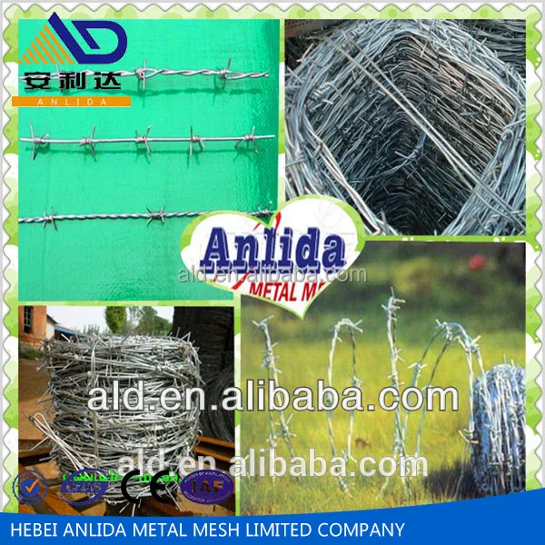 2020 Cheap price  Galvanized Barbed Wire Manufacturer in China ISO for sale