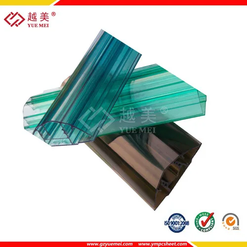 polycarbonate sheet connector h and u profile