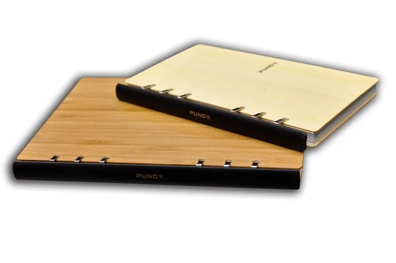 eco friendly product : PUNDY bamboo notebook