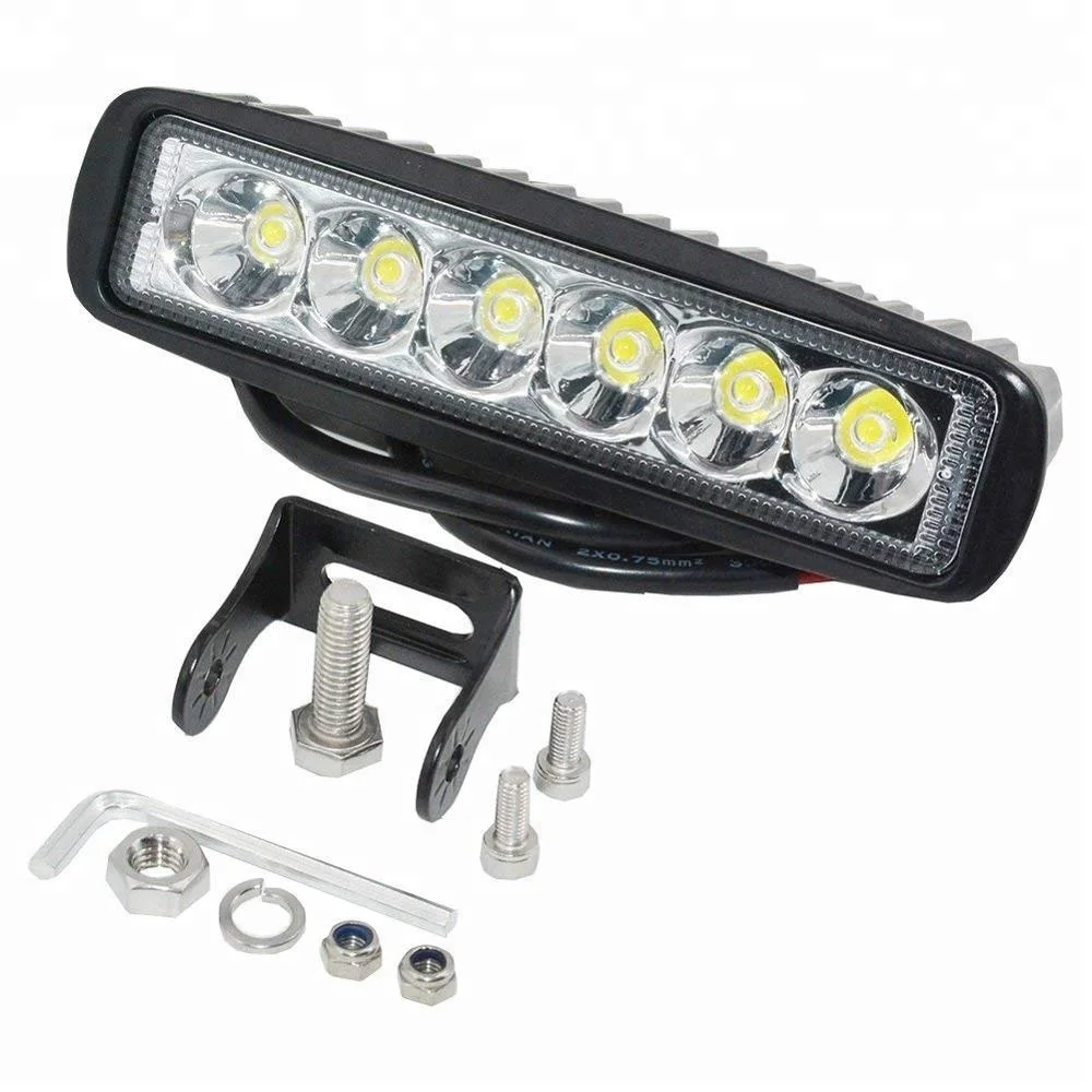CE RoHs Led Work Lamp 18W Mini Driving Work Light Led Automotive Lights for Boat Car Motorcycle