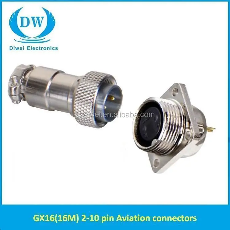 GX16 micro jack 5pin водонепроницаемый разъем кабеля питания с сертификации UL ROHS