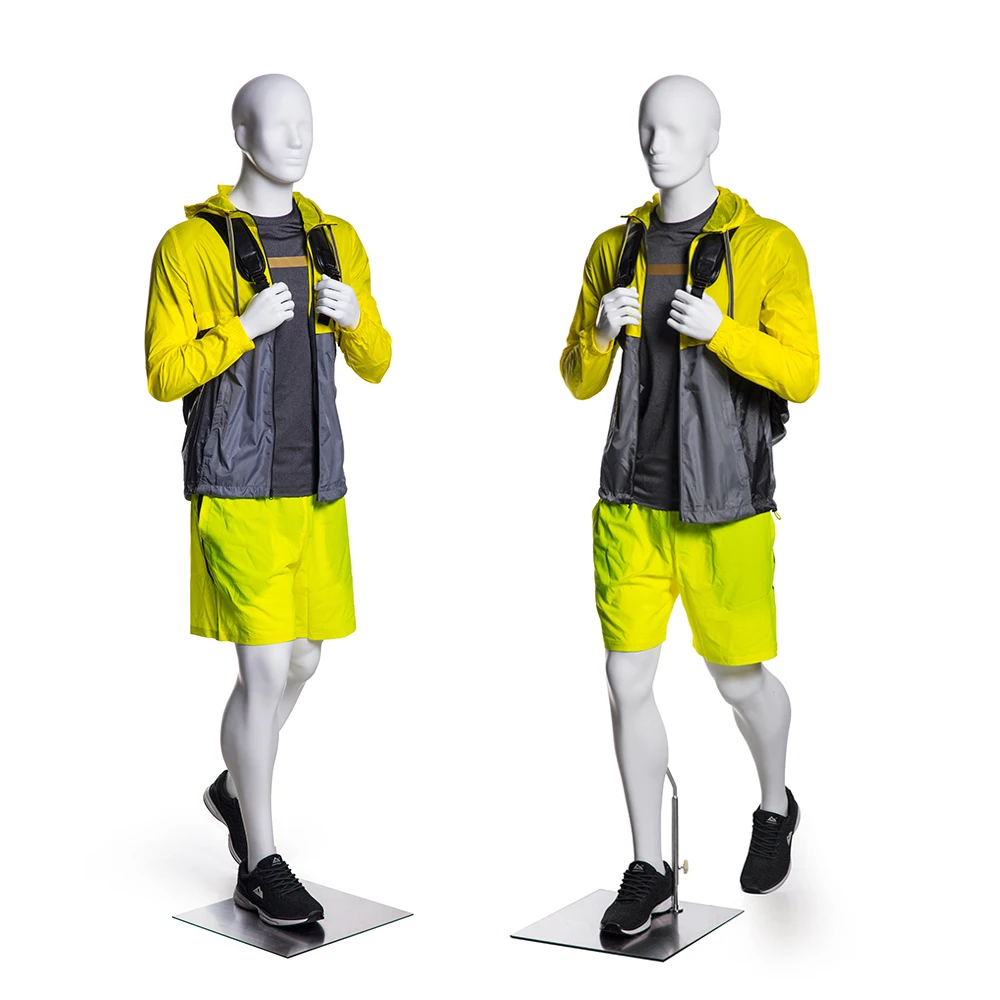 FC02 Clothes Mannequins Walking Sports Full Body Mannequin Male Model Dummy