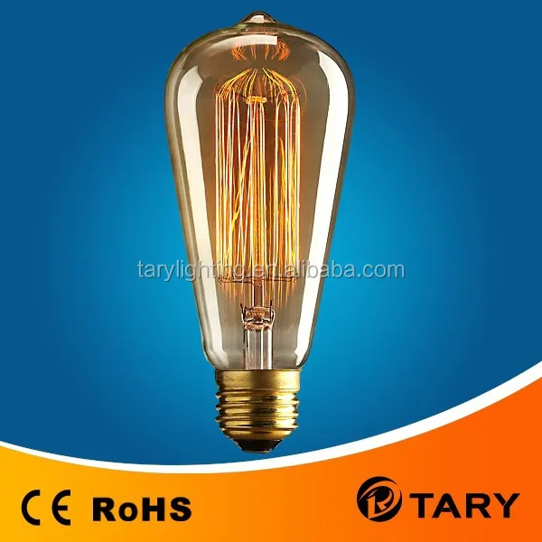 ST64 edison bulbs 40w