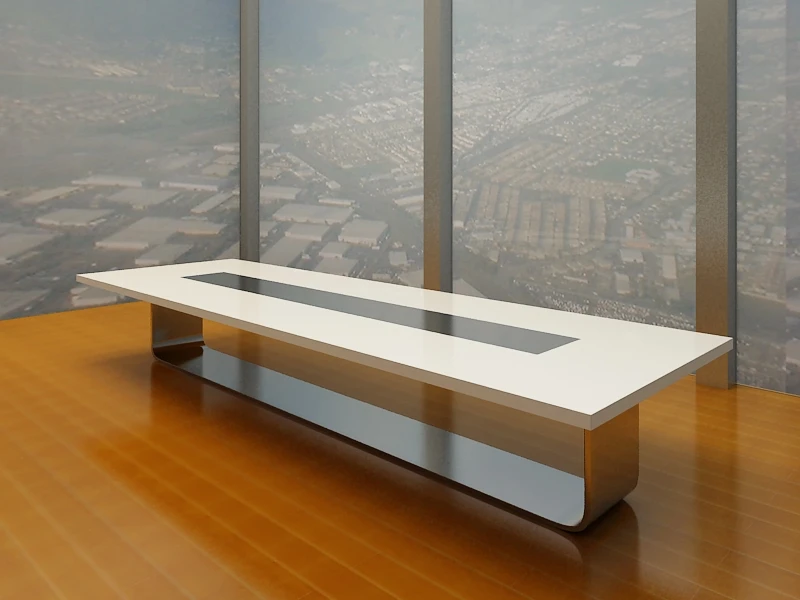 Multimedia Conference Table Office Furniture Glass Conference Conference Table Modern