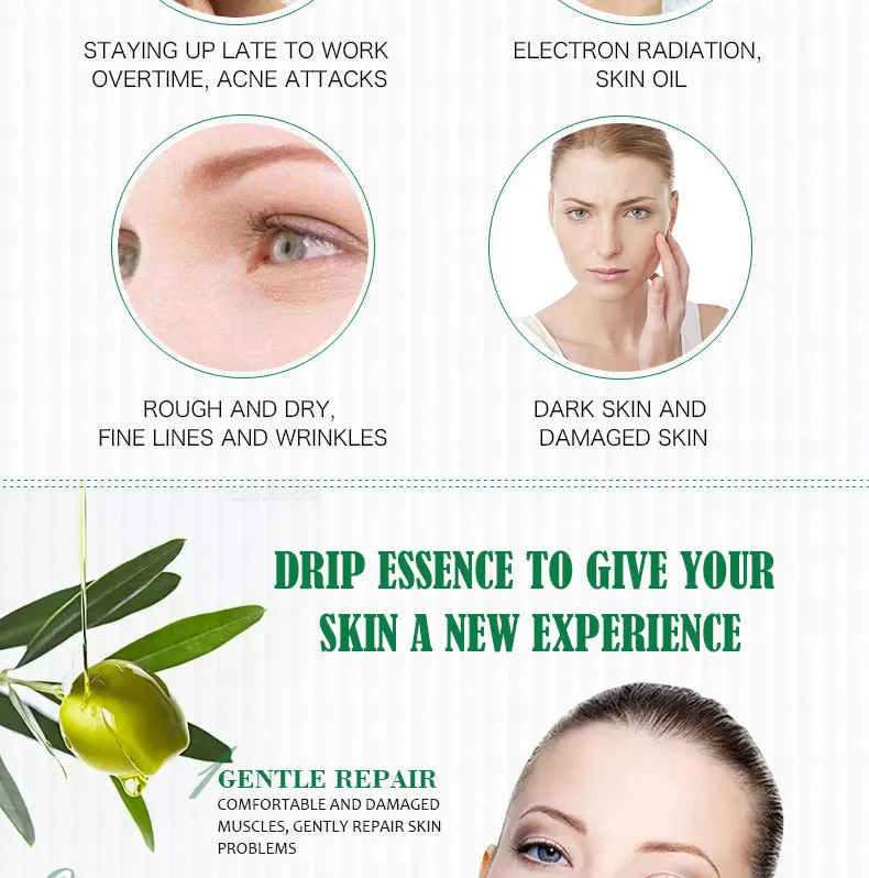 
Cross-border Aichun olive cream moisturizing anti-cracking dry anti-freezing moisturizing and brightening cosmetics OEM 