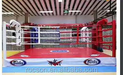 Good Quality MMA Floor Boxing Ring & Professional Stage Elevated Type Boxing Ring