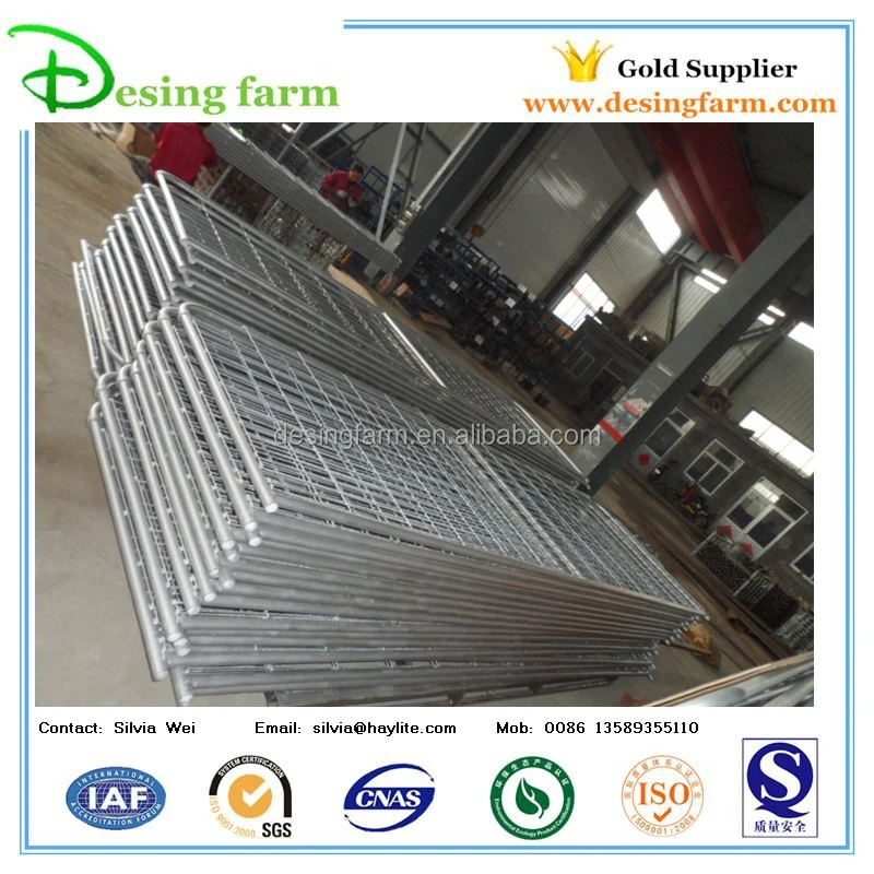 High quality galvanized farm gates for sale