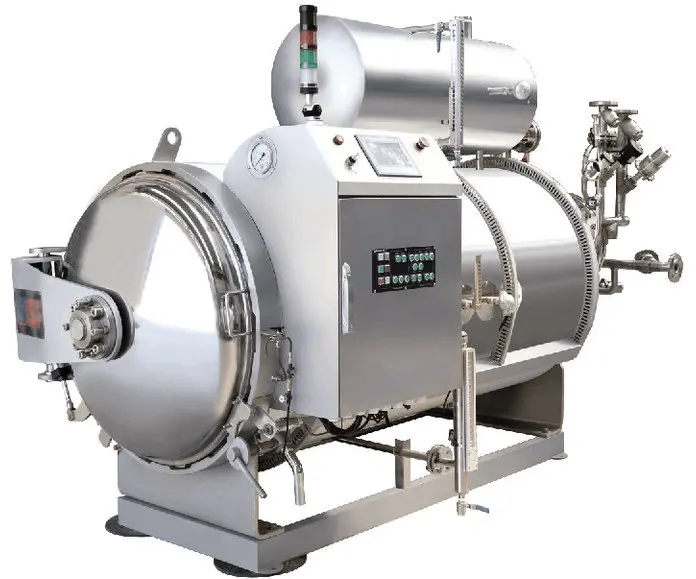 
retort sterilizer for pouch/glass jar sauce 
