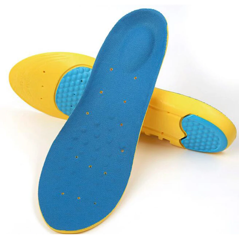 Suction sweat breathable damping comfort running soft basketball padded sports insoles