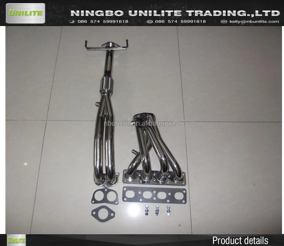 Exhaust Manifold Headers for 1993-1997 F*ord Probe and Mazda MX6 Exhaust Pipe