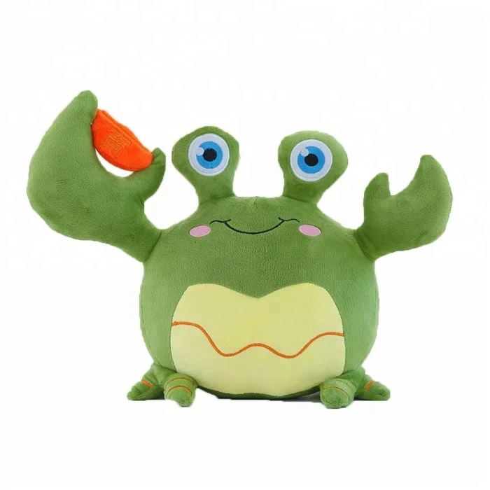 Custom Stuffed Plush Animal Crab Shaped Home Decor Pillows