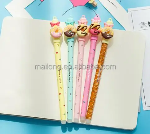 
Cartoon dolls crystal blue friction friction magic signature pen Hot erasable eraser pen PN3954 