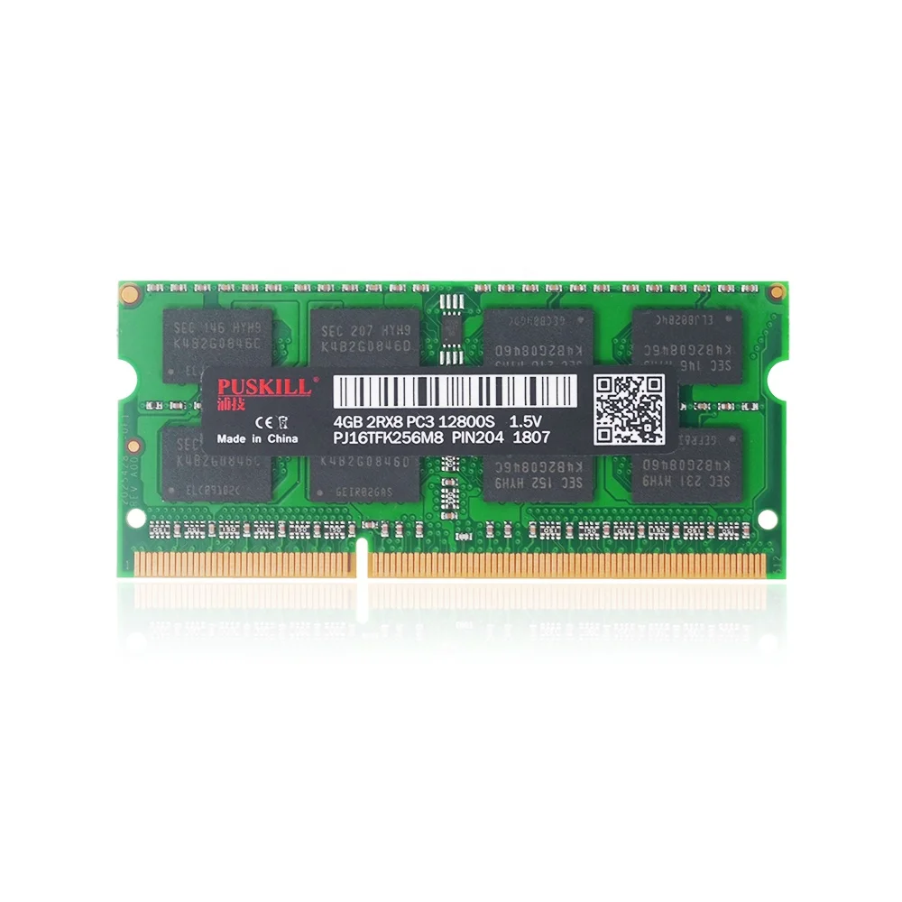  Небольшой минимальный объем заказа Puskill Bit miner оперативная память SODIMM DDR3 4GB 12800S в