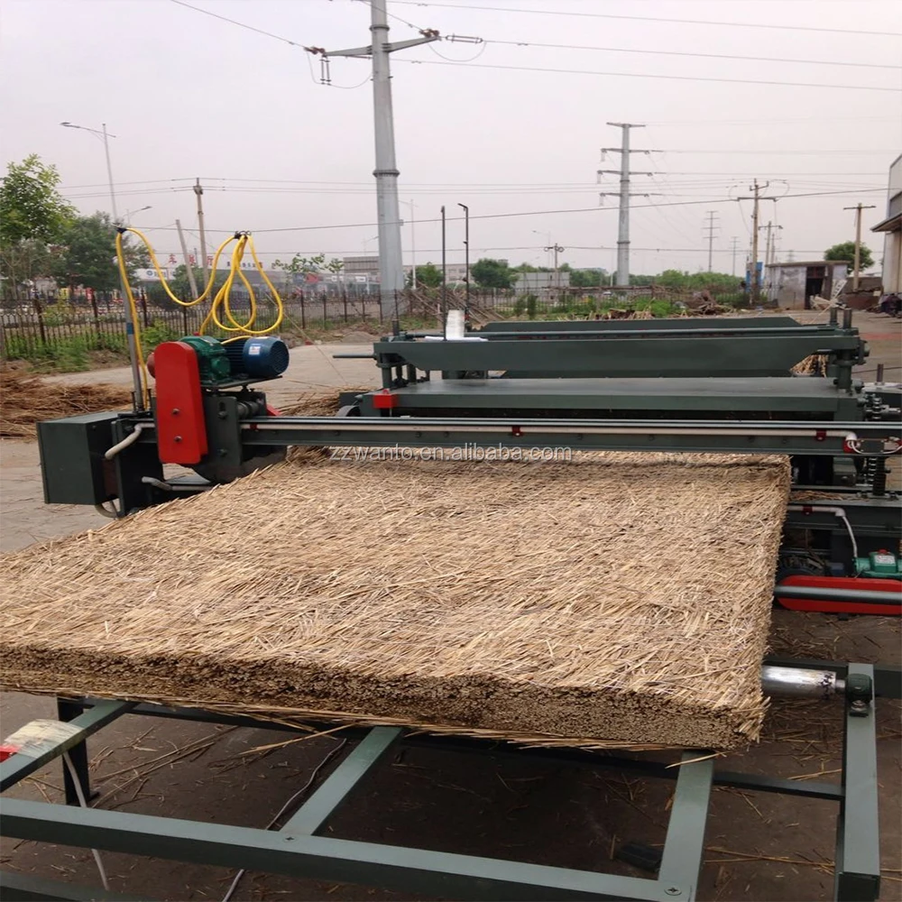 Super quality rice straw mat weaving machine/reed mat knitting machine